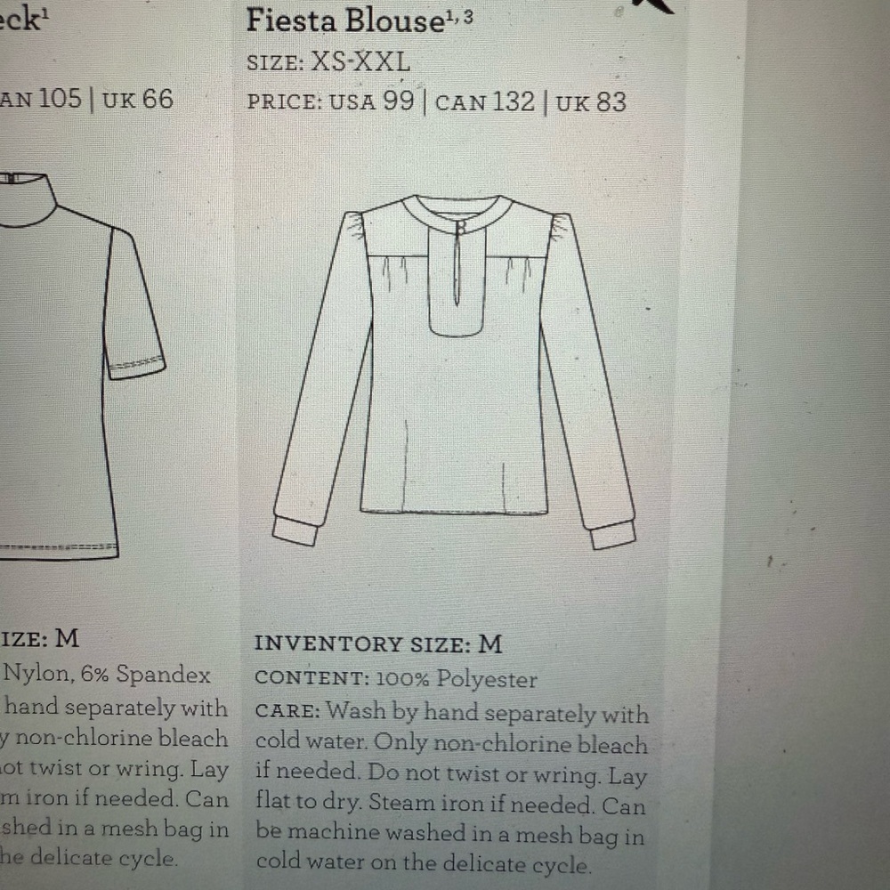 Fiesta Blouse by Cabi - Picture 14 of 15